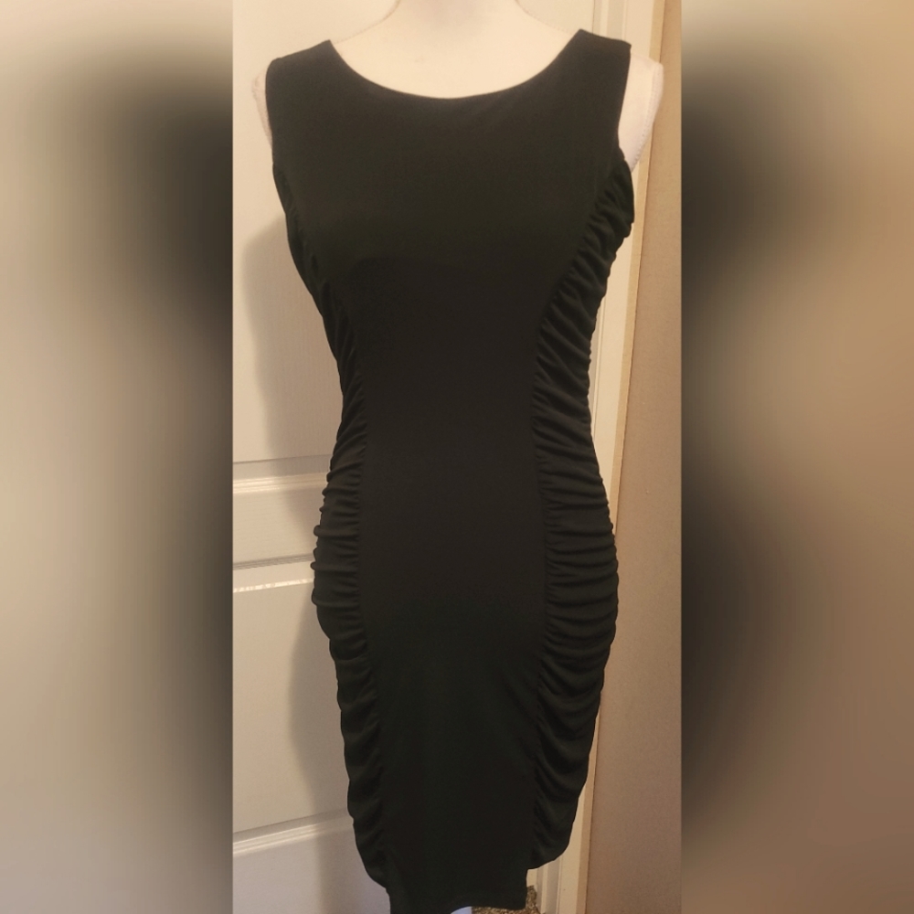 EUC Intermission black bodycon dress Size 6